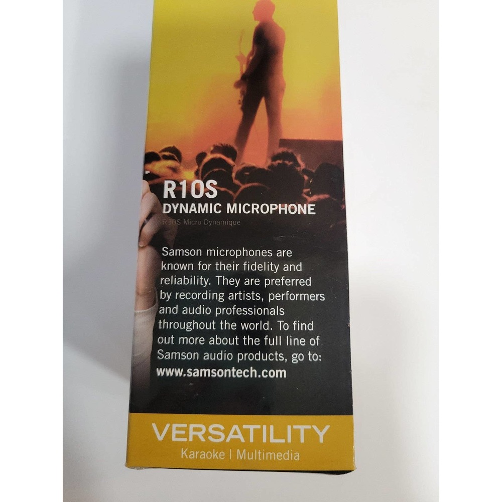 NWOT Samson R10S Dynamic Microphone - Picture 4 of 4